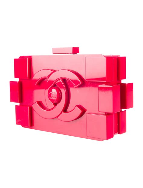 chanel clear lego clutch|where to buy Chanel Lego.